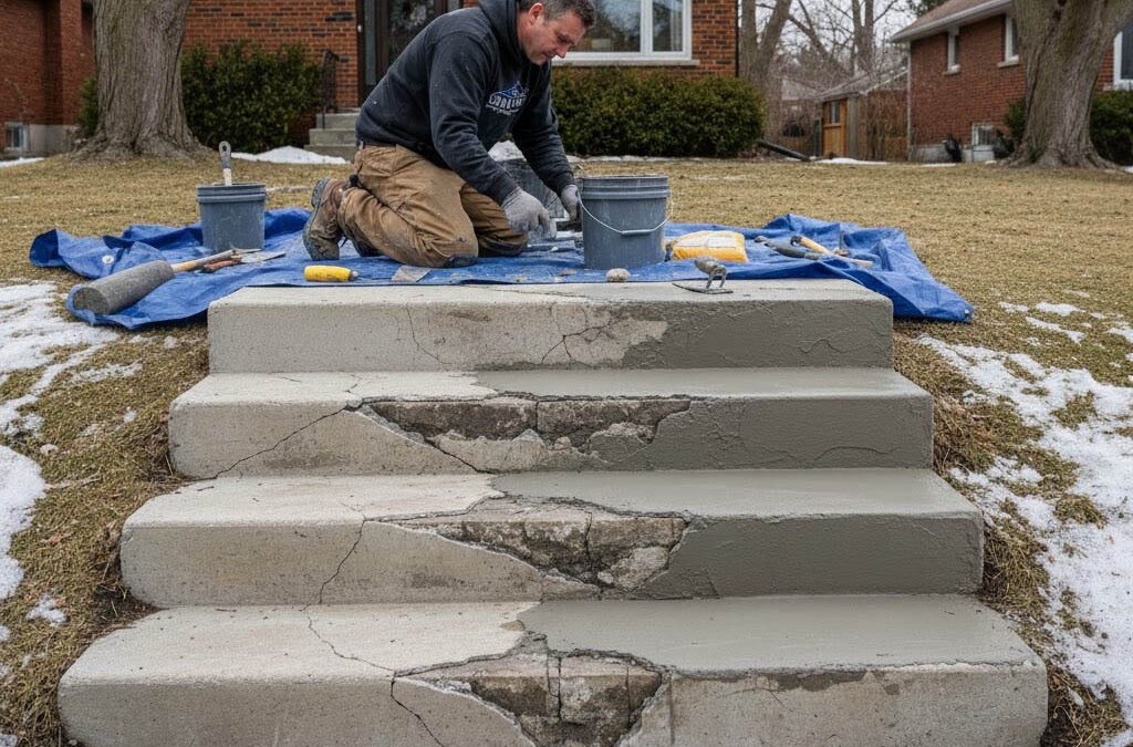 Ottawa Concrete Step Repair