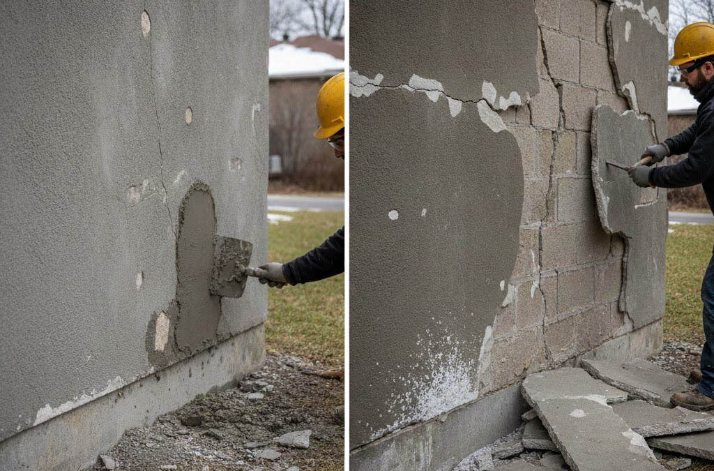 Parging Repair Ottawa